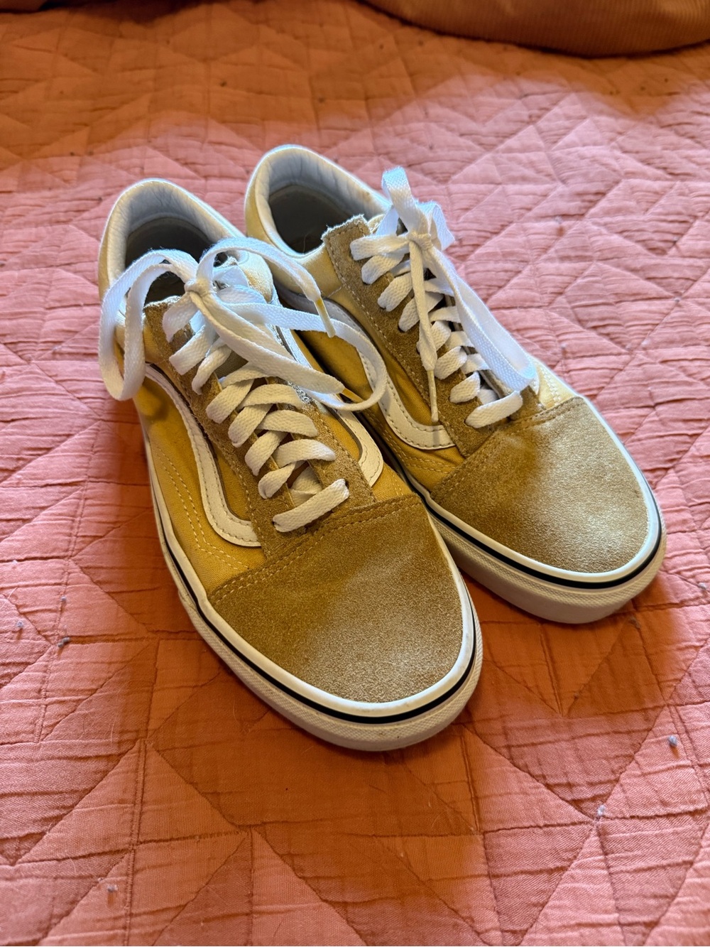 Yellow classic vans